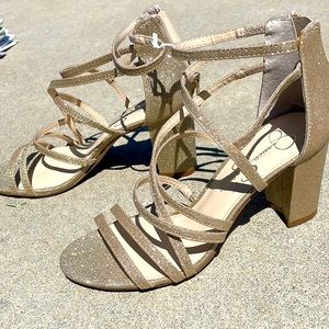 Jessica Simpson sparkly heels